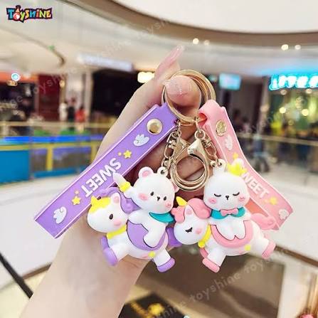Cute unicorn bear keychains - Gifts and Keychains collection