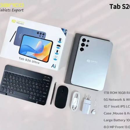 Panco Tab S26 Ultra unboxing - all accessories included