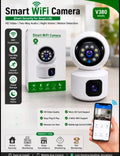 V380 dual-lens indoor smart WiFi camera with human detection