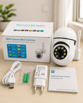 V380 Pro Dual-Lens Outdoor Smart Camera with accessories