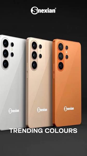 Snexian Bold T26 Ultra - Trending Colours White Gold Orange