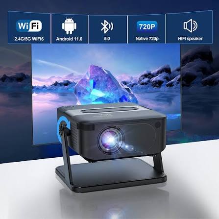 Xnano mini projector 720P WiFi Bluetooth compact design
